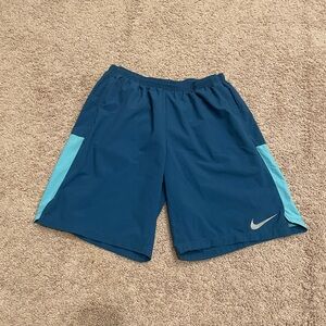Men’s Nike Blue Athletic Dry Fit Shorts, Size L